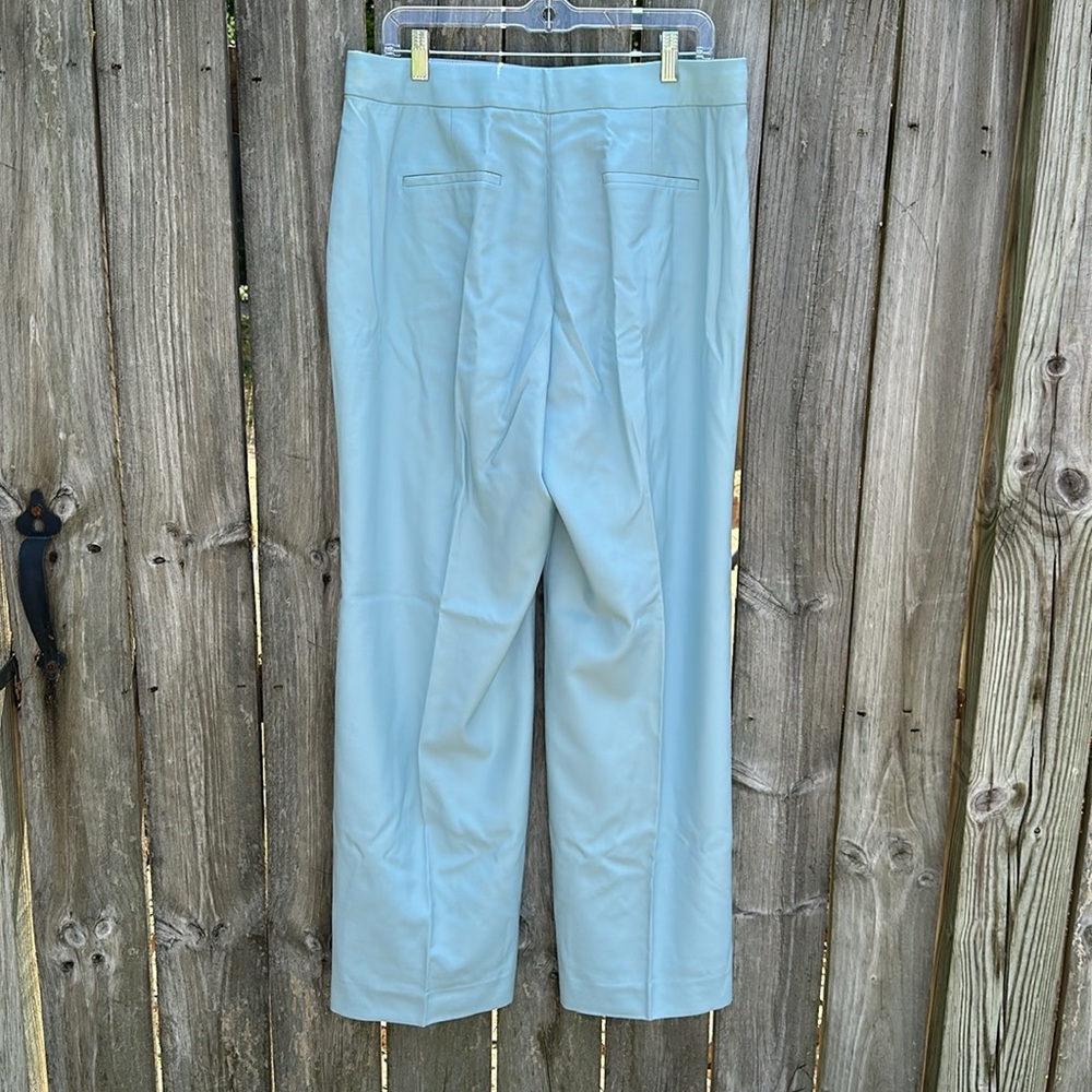 J.Crew Full Length Wide Leg Tuxedo Pant in Italian Wool for Women - Picture 6 of 13